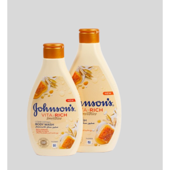 Johnson's Vita-Rich Smoothies Comforting Body Wash 400 ml + 250 ml