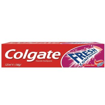 Colgate Fresh Confidence XTREME RED Toothpaste 125ml