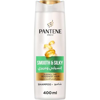 Pantene - Pro-V Smooth & Silky Shampoo 400 ml