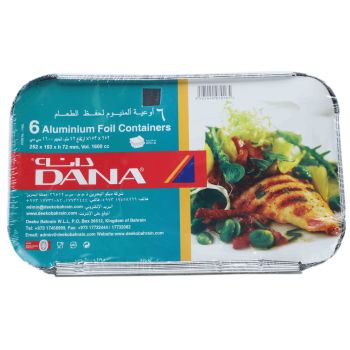 Dana Aluminum Foil Container Square